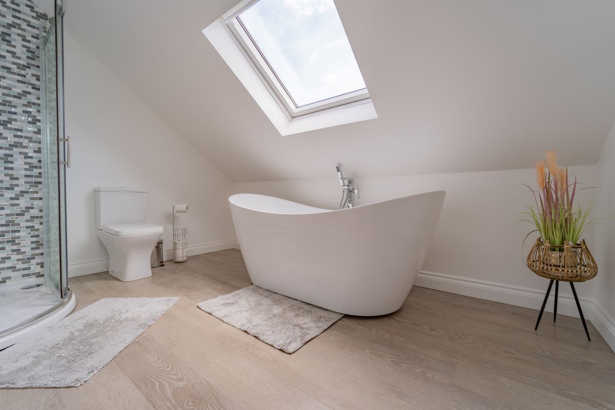 Calming bathroom designs